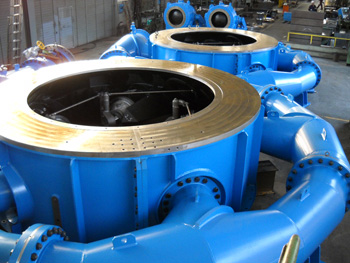 Turbine Pelton a 5 getti