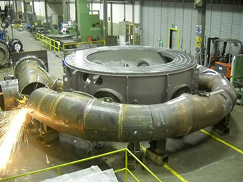 Turbina Pelton 6 getti