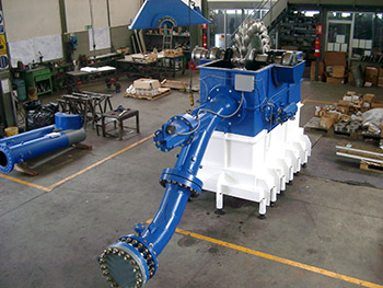 Turbina Pelton monogetto
