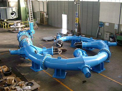 Spirale Pelton a 4 getti